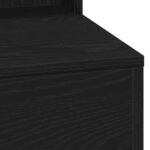 vidaXL Toaletný stolík Čierny dub 50 x 41 x 135 cm Kompozitné drevo – Obrázok 7