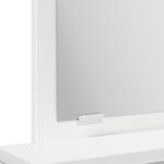 vidaXL Toaletný stolík so zásuvkami, biela, 50x41x140 cm – Obrázok 9