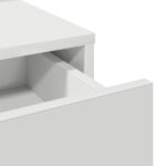vidaXL Toaletný stolík Biela 100 x 41 x 140 cm Kompozitné drevo – Obrázok 9