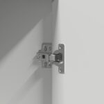 vidaXL Toaletný stolík s LED svetlami Biele 102x33x135 cm – Obrázok 9