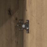 vidaXL Toaletný stolík s LED svetlami umelecký dub 102x33x135 cm – Obrázok 9