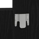 vidaXL Nástenný toaletný stolík Čierny dub 60x40x70 cm – Obrázok 10