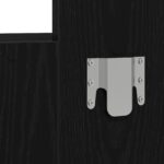 vidaXL Závesný toaletný stôl Čierny dub 83x40x70 cm – Obrázok 10