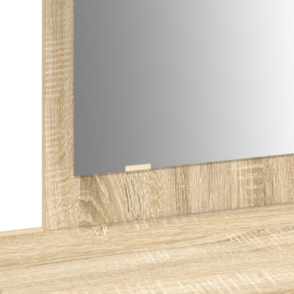 865210_10.jpg vidaXL Závesný toaletný stôl Sonoma Dub 100x40x70 cm – Obrázok 10