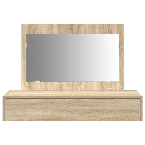 865210_6.jpg vidaXL Závesný toaletný stôl Sonoma Dub 100x40x70 cm – Obrázok 6