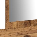 vidaXL Nástenný toaletný stolík Staré drevo 100x40x70 cm – Obrázok 10