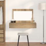 vidaXL Toaletný stolík Hnedá 100 x 40 x 70 cm Kompozitné drevo
