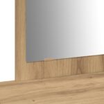 vidaXL Toaletný stolík Hnedá 100 x 40 x 70 cm Kompozitné drevo – Obrázok 10