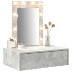 vidaXL Toaletná jednotka Betónová šedá Kompozitné drevo 60 x 40 x 70 cm – Obrázok 3