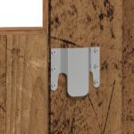 vidaXL Toaletný stolík Hnedá 60 x 40 x 70 cm Kompozitné drevo – Obrázok 9