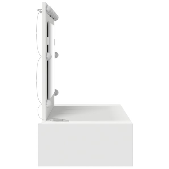 865235_6.jpg Nástenný toaletný stolík vidaXL s LED svetlami - biely – Obrázok 6