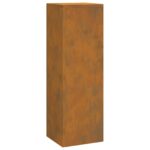 vidaXL Stojany na rastliny vonku 3 ks z poveternostnej ocele – Obrázok 6