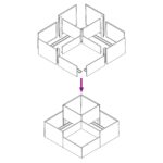 vidaXL Záhradný kvetináč 100x100x48 cm Biela Oceľ – Obrázok 10