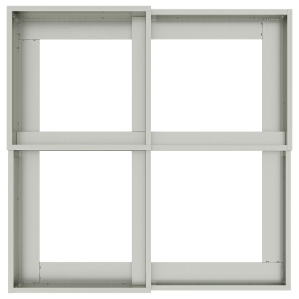 865867_8.jpg vidaXL Záhradný truhlík 100x100x60 cm Pozinkovaná oceľ – Obrázok 8