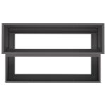 vidaXL Záhradný kvetináč na 2 podlažia 100x60x45 cm Čierna Oceľ – Obrázok 8