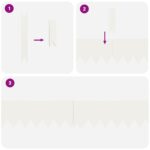 vidaXL Okraje trávnika 20 ks Biela 100x0,5x15 cm Oceľ – Obrázok 4