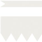 vidaXL Obrubník trávnika 50 pcs Biela 100 x 0,05 x 15 cm – Obrázok 3