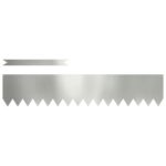 vidaXL Trávne obruby 10 ks 100x0,5x20 cm Galvanizovaná oceľ – Obrázok 2