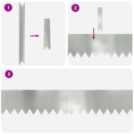 vidaXL Trávne obruby 10 ks 100x0,5x20 cm Galvanizovaná oceľ – Obrázok 4