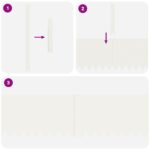 vidaXL Oplotenie trávnikov 20 ks Biele 100x0,5x30 cm Oceľ – Obrázok 4