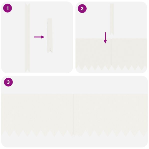 vidaXL Oplotenie trávnikov 20 ks Biele 100x0,5x30 cm Oceľ – Obrázok 4