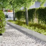 vidaXL Záhradné obruby 20 ks 100x0,5x30 cm Nerezová oceľ