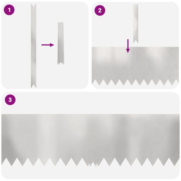 vidaXL Záhradné obruby 20 ks 100x0,5x30 cm Nerezová oceľ – Obrázok 4