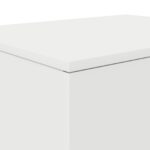 vidaXL Skrinka na uskladnenie Biela 127x41x40 cm Zložená z dreva – Obrázok 10