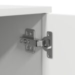 vidaXL Skrinka na uskladnenie Biela 127x41x40 cm Zložená z dreva – Obrázok 12