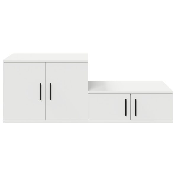 866651_7.jpg vidaXL Skrinka na uskladnenie Biela 127x41x40 cm Zložená z dreva – Obrázok 7