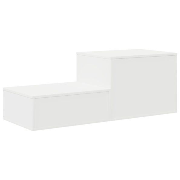 866651_9.jpg vidaXL Skrinka na uskladnenie Biela 127x41x40 cm Zložená z dreva – Obrázok 9