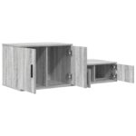vidaXL Úložná skrinka 2 pcs Sivý Sonoma 127 x 41 x 40 cm – Obrázok 6