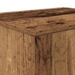 vidaXL Úložná skrinka 2 pcs Staré drevo 127 x 41 x 40 cm – Obrázok 10
