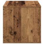 vidaXL Úložná skrinka 2 pcs Staré drevo 127 x 41 x 40 cm – Obrázok 8