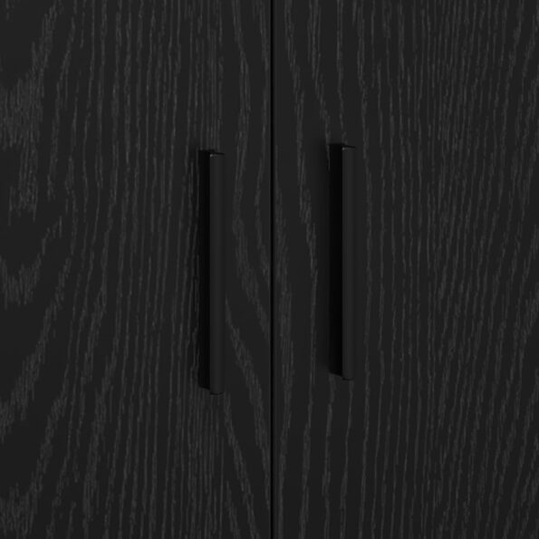 vidaXL Úložná skrinka, čierna, 118x41x40 cm, kompozitné drevo – Obrázok 11