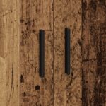 vidaXL Úložný kabinet Starožitné drevo 118x41x40 cm, vyrobené z drevotriesky – Obrázok 11