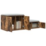 vidaXL Úložný kabinet z dymového dubu 108x41x40 cm z inžinierenského dreva – Obrázok 3