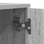 vidaXL Úložná skriňa Šedá Sonoma 108x41x40 cm Kompozitné drevo – Obrázok 12