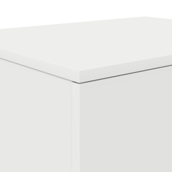 vidaXL Úložná skriňa Biela 103x41x40 cm Zosilnené drevo – Obrázok 10