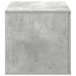 vidaXL Úložná skrinka 2 pcs Betónová šedá 103 x 41 x 40 cm – Obrázok 8