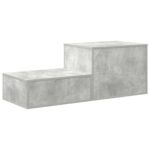 vidaXL Úložná skrinka 2 pcs Betónová šedá 103 x 41 x 40 cm – Obrázok 9