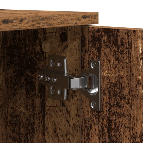 vidaXL Úložný kabinet Staré drevo 103x41x40 cm Inžinierske drevo – Obrázok 12