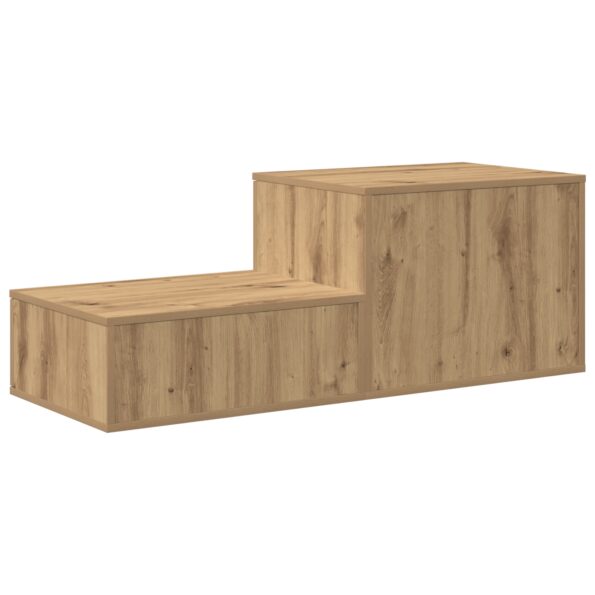 vidaXL Úložný kabinet Artisan Oak 103x41x40 cm Zložené drevo – Obrázok 9