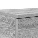 vidaXL Zásuvky pod posteľ Sivá Sonoma 200x36,5x16,5 cm Znaný drevo – Obrázok 10