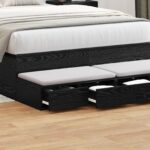 vidaXL Nočné zásuvky čierne 120x36.5x16.5 cm Kompozitné drevo – Obrázok 4