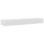 vidaXL Zásuvky pod posteľ Biela 140 x 36,5 x 16,5 cm Kompozitné drevo – Obrázok 8
