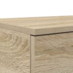 vidaXL Nočný stolík Sonoma Dub 140x36,5x16,5 cm Kompozitné drevo – Obrázok 10