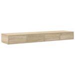 vidaXL Nočný stolík Sonoma Dub 140x36,5x16,5 cm Kompozitné drevo – Obrázok 8