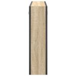 vidaXL kúpeľňový vanity unit Svetlý dub Drevotriesková doska Stredná – Obrázok 7