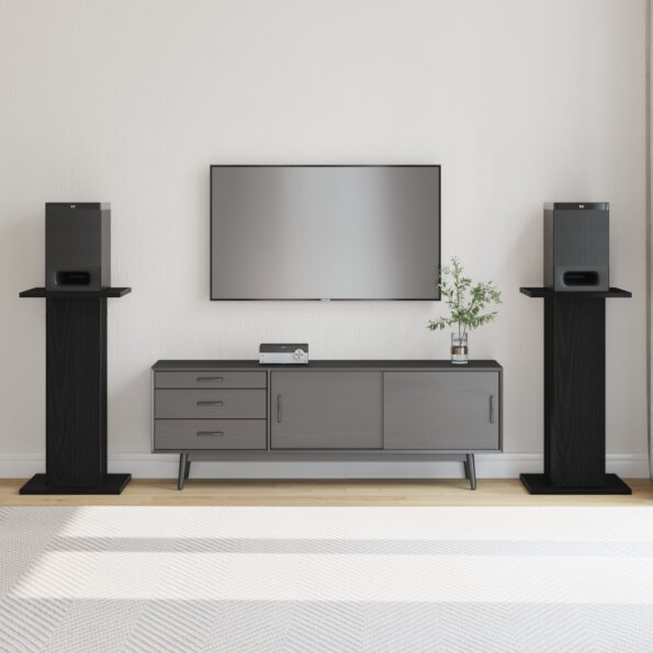 868055_4.jpg vidaXL Repro stojany 2 ks Čierny dub 30x30x60 cm Drevovláknina – Obrázok 4